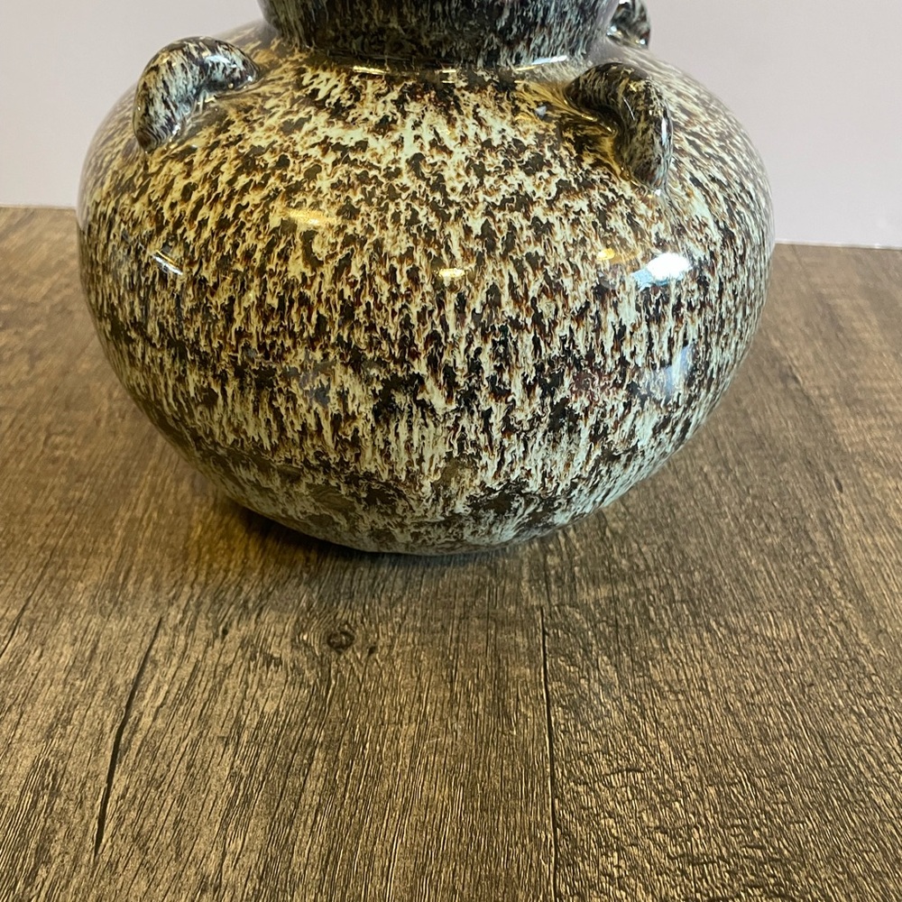 Rustic Brown Ceramic Vase